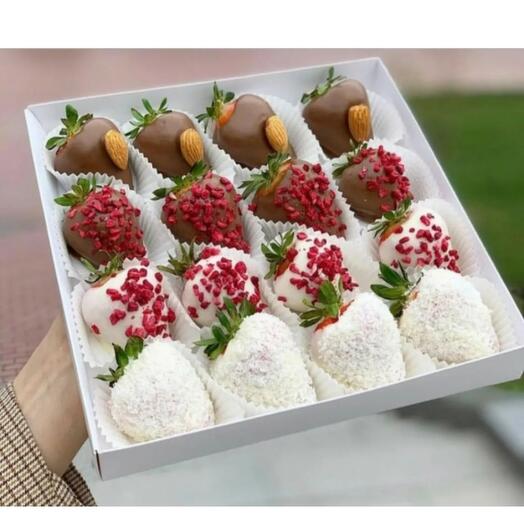 Клубника в шоколаде 16
