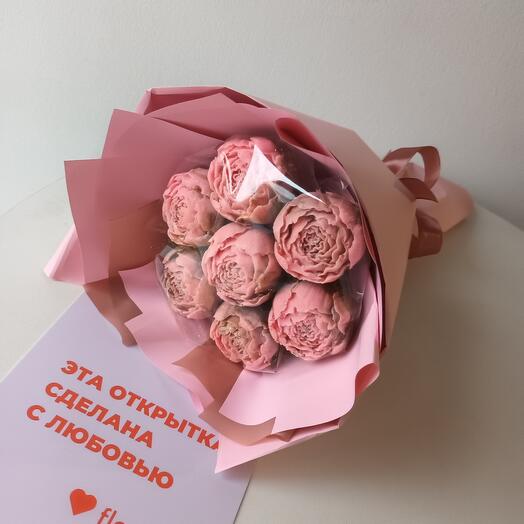Шоколадные пионы пиономания