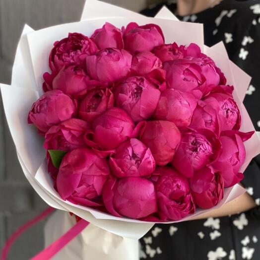 Букет пионов