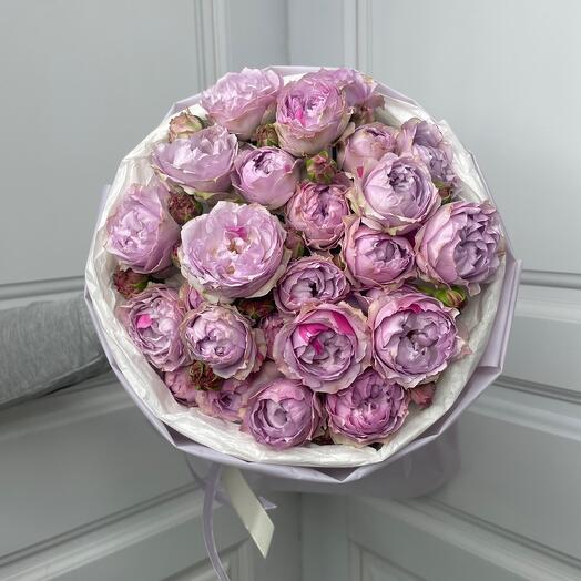 Mono-ramo de peonía rosa arbusto