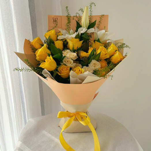 Love yellow Bouquet