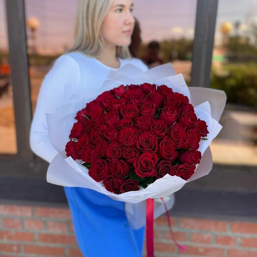 🌷Букет роз из 51 шт