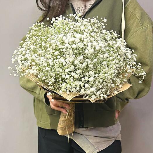 Ramo de Paniculata Natural – Elegancia y Delicadeza en un Ramo 40 cm