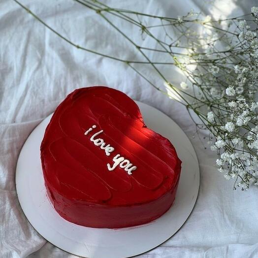 Бенто торт сердце