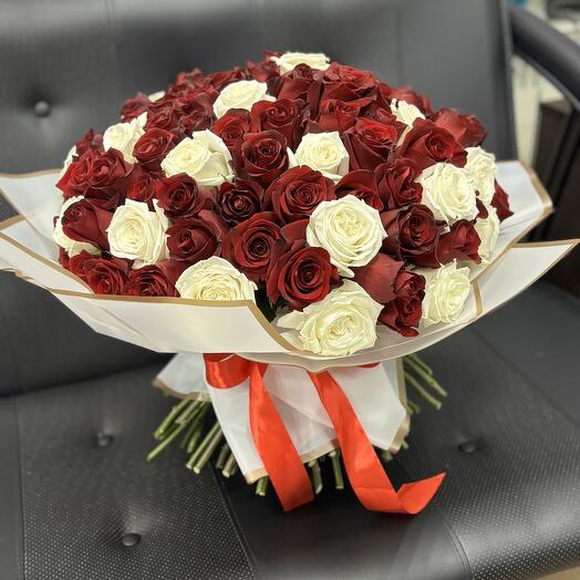 101 Роза от всего сердца