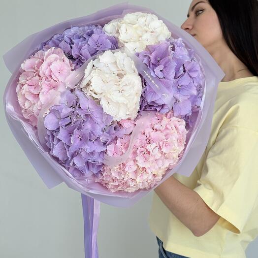 Pastel hydrangea mix