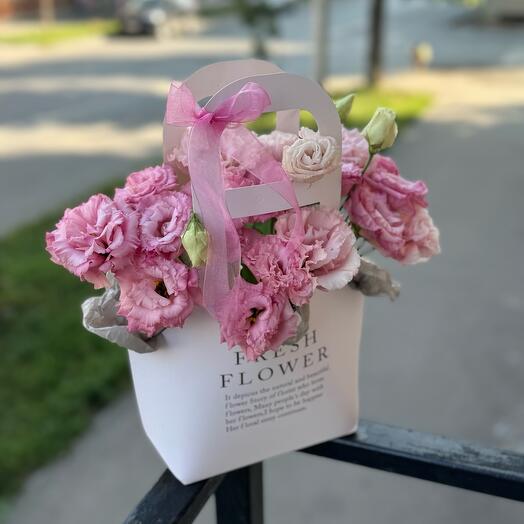Эустома в сумке🌸