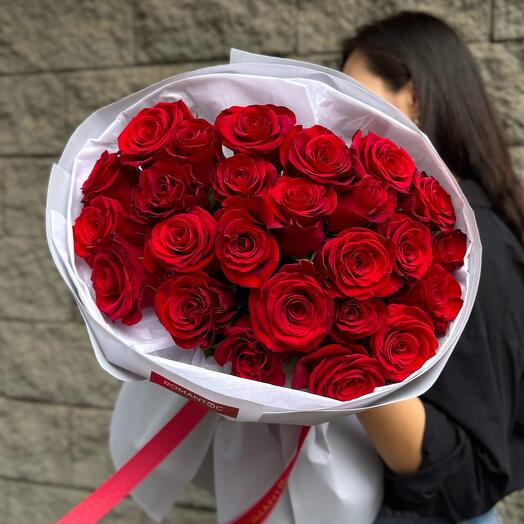 Букет из красных роз