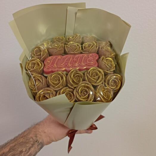 Сладкий букет подарок папе ShokoTrendy 360 гр