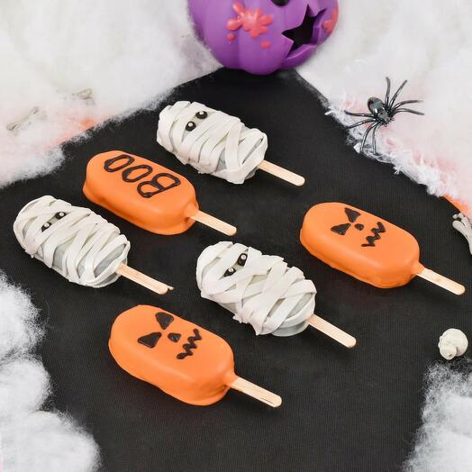 Halloween Cake Pops Set Of 6