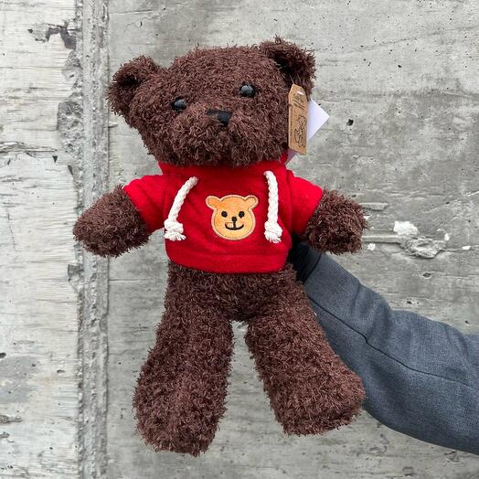 Мягкая игрушка медведь коричневый