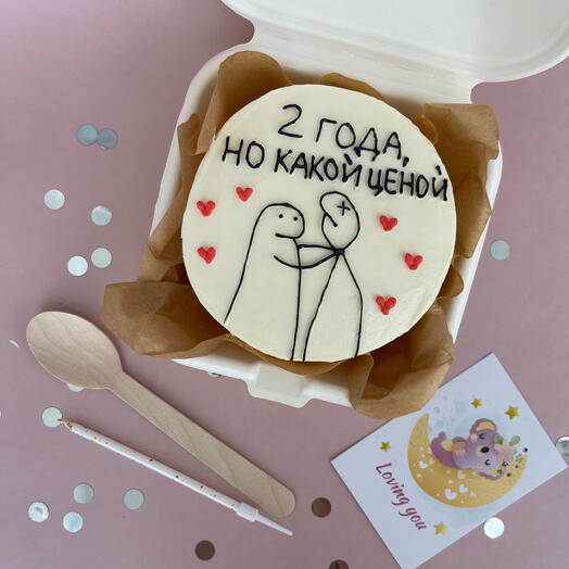 Бенто торт на годовщину