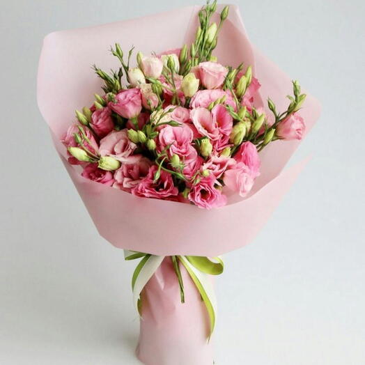 Pink Eustoma Bouquet