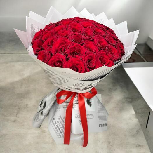 Red rose bouquet