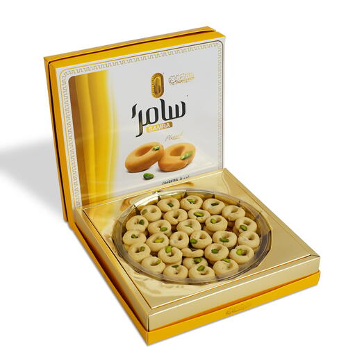 Al Sultan Sweets Samra Sweets Ghriba - Exquisite Assortment of Oriental Sweets - 400g