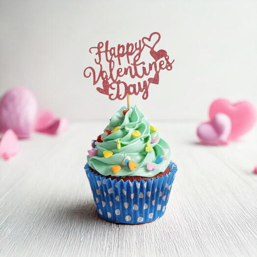 Valentine s Vanilla Cupcake (Pack of 2)