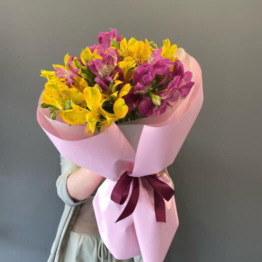 ❗️АКЦИЯ ❗️Альстромерия в букете  🌸