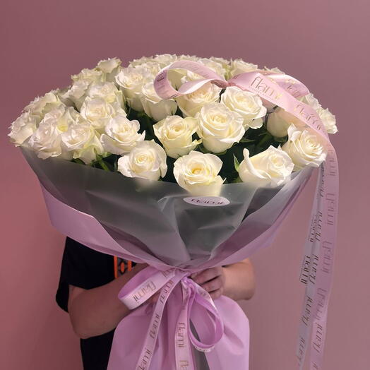 Букет из белых роз