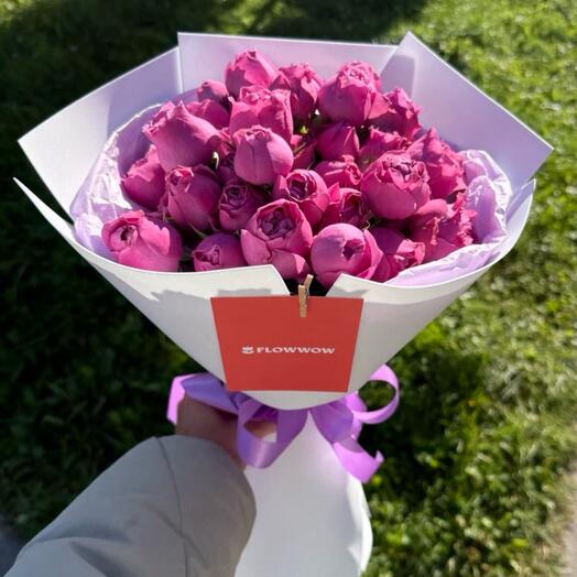 Пионовидная роза Мисти баблс