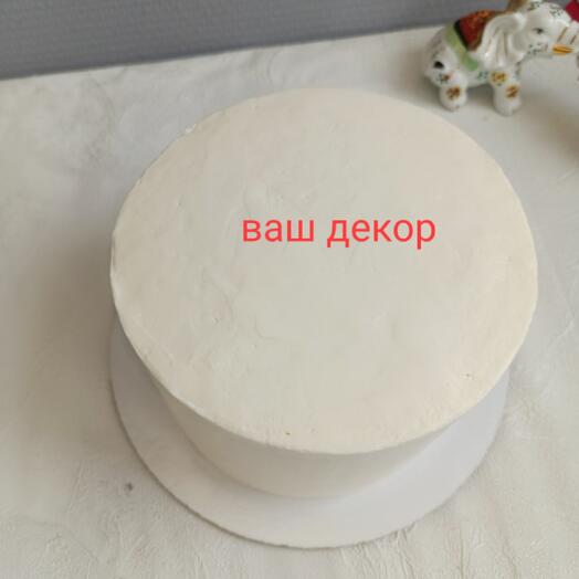 Торт для большой компании,3 кг,с вашим декором