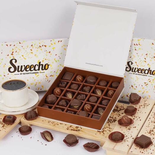Delight Chocolates 25 Pcs By Sweecho