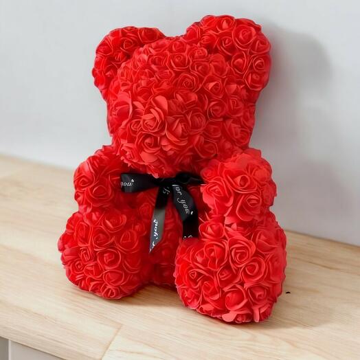 Osito de Rosas "Amor Eterno" 🧸🌹