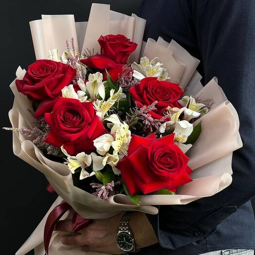Holland Rose Bouquet N-062