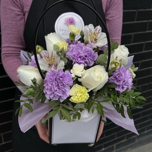 Flowers in a box