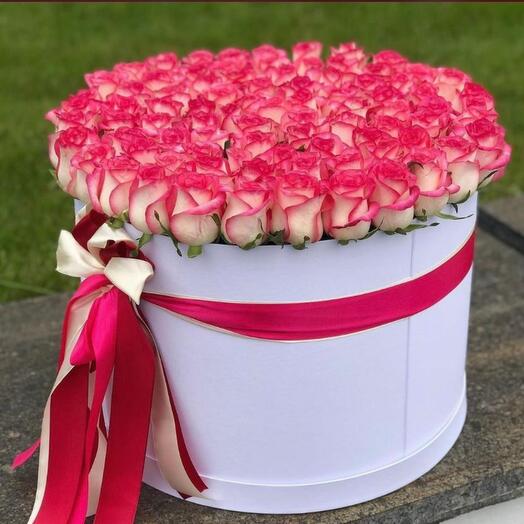 Roses in a box