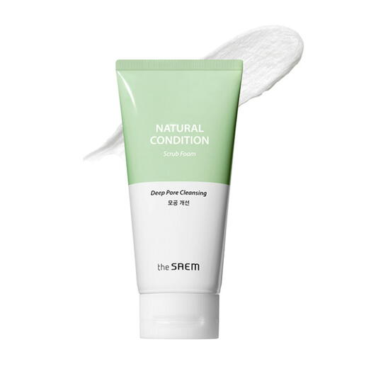 The Saem Natural Condition Пенка - скраб для лица Natural Condition Scrub Foam [Deep pore cleansing] (150 мл)