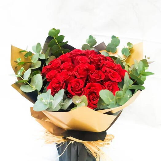 Classic Red Rose Bouquet 20 s