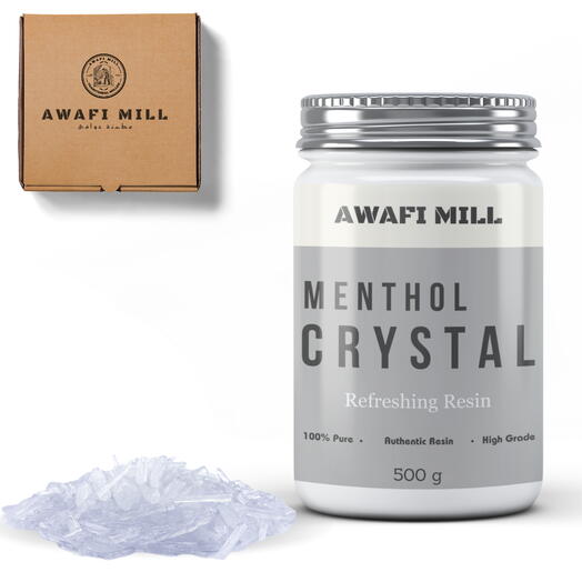 AWAFI MILL Menthol Crystal | Arctic Mint - Bottle of 100 Gram