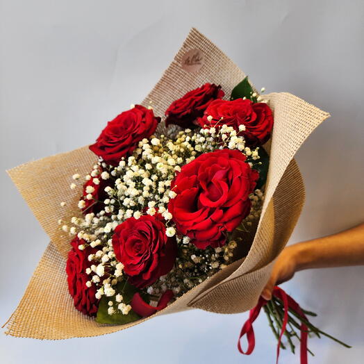 My Love Red Rose Bouquet