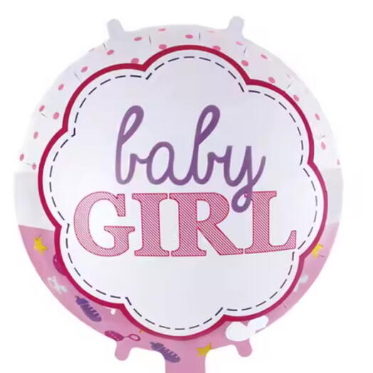 Baby Girl helium balloon