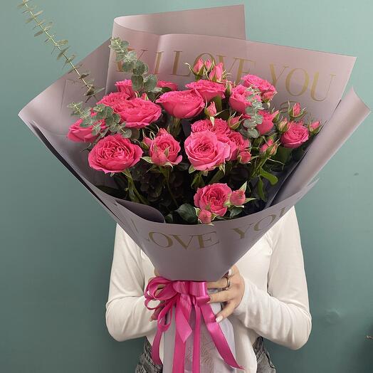 Bouquet "rosa Arbusto"