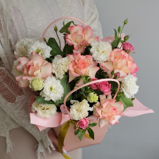 Цветы в коробке