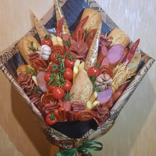 Premium Men's Meat Bouquet