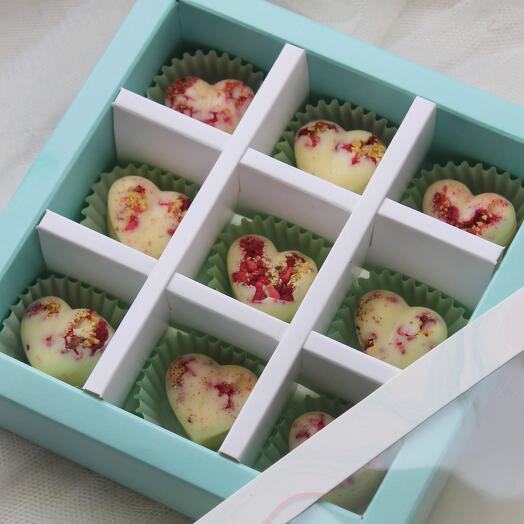 Конфеты из белого бельгийского шоколада