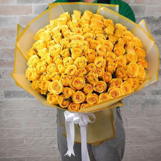 Yellow Roses Bouquet