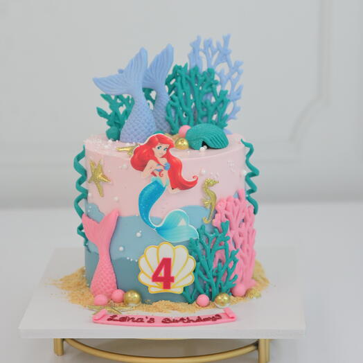 Magical Under the Sea Mermaid Cake for Your Baby Girl s Birthday