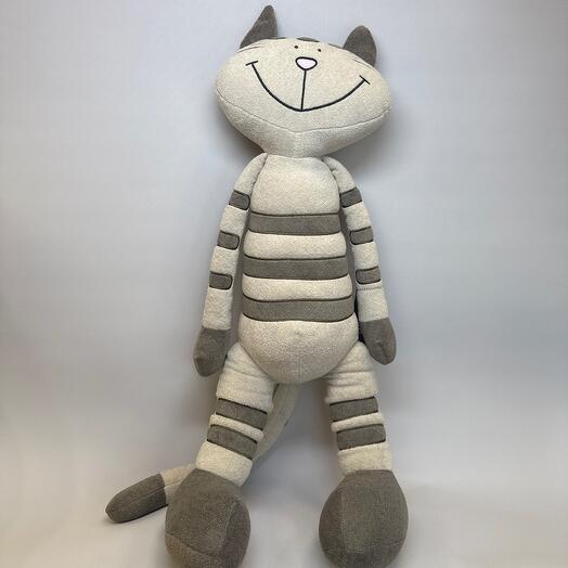 Кот полосатик 70см