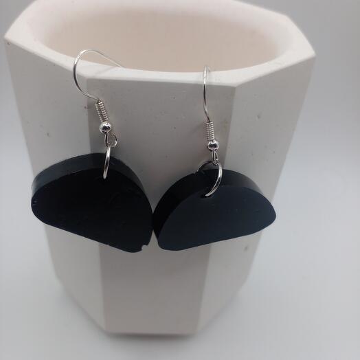 Серьги из эпоксидной смол