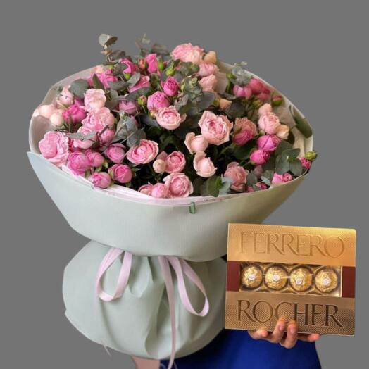 Шоколадная Роза» — Букет с ароматом заботы