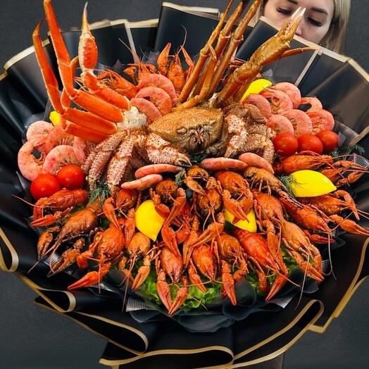 Букет "Раздолье краба"