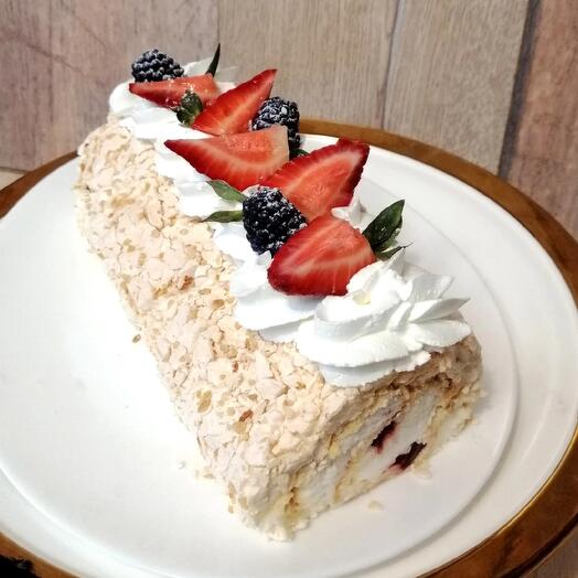 Меренговый рулет🍓