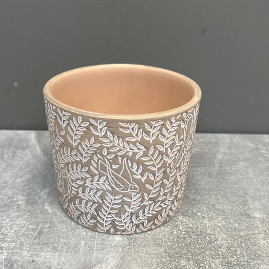 Керамическое кашпо Punti 12*10