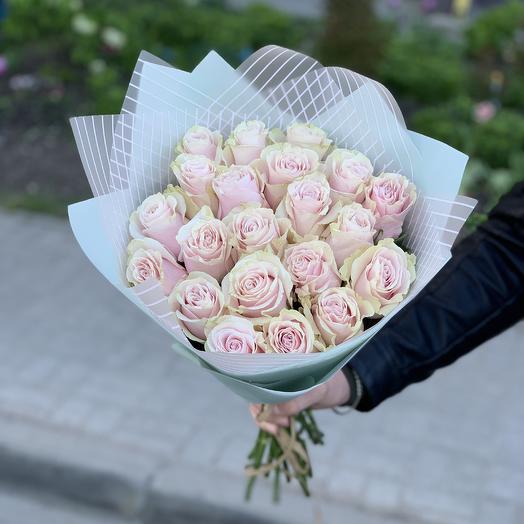 21 pink rose 50cm packaging