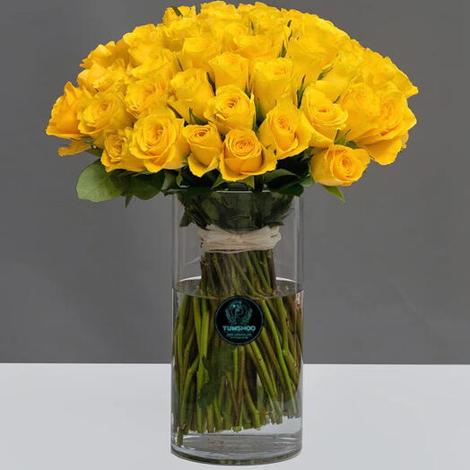 51 Yellow Roses