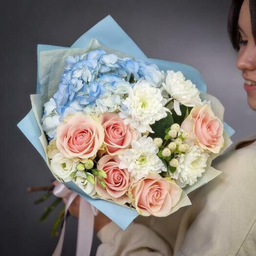 Blue Lagoon Bouquet - 1871