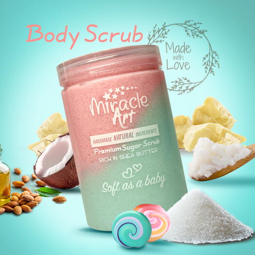 Candy Cloud Handmade Sugar Body Scrub